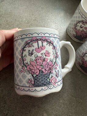 Mug Set - cottage core